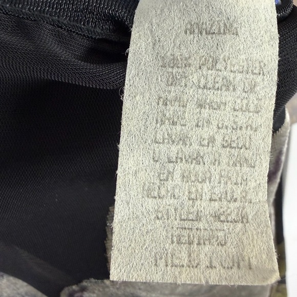 Amazing USA Black Floral Print Sheer Mesh Maxi Slip Dress Spaghetti Strap Medium - Picture 6 of 10